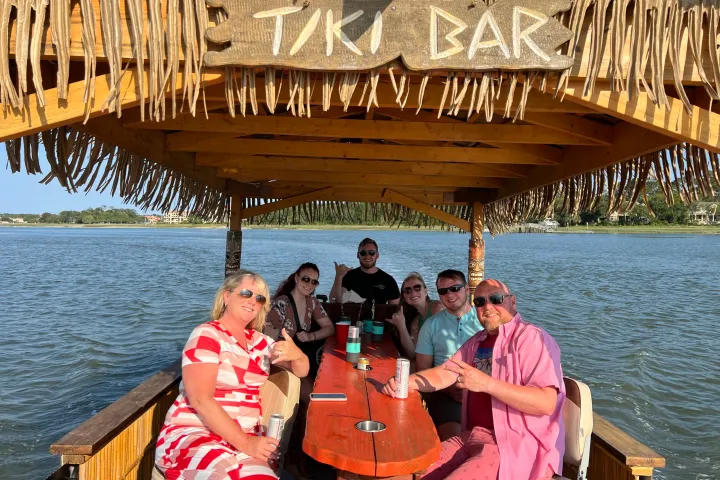 people next to the water